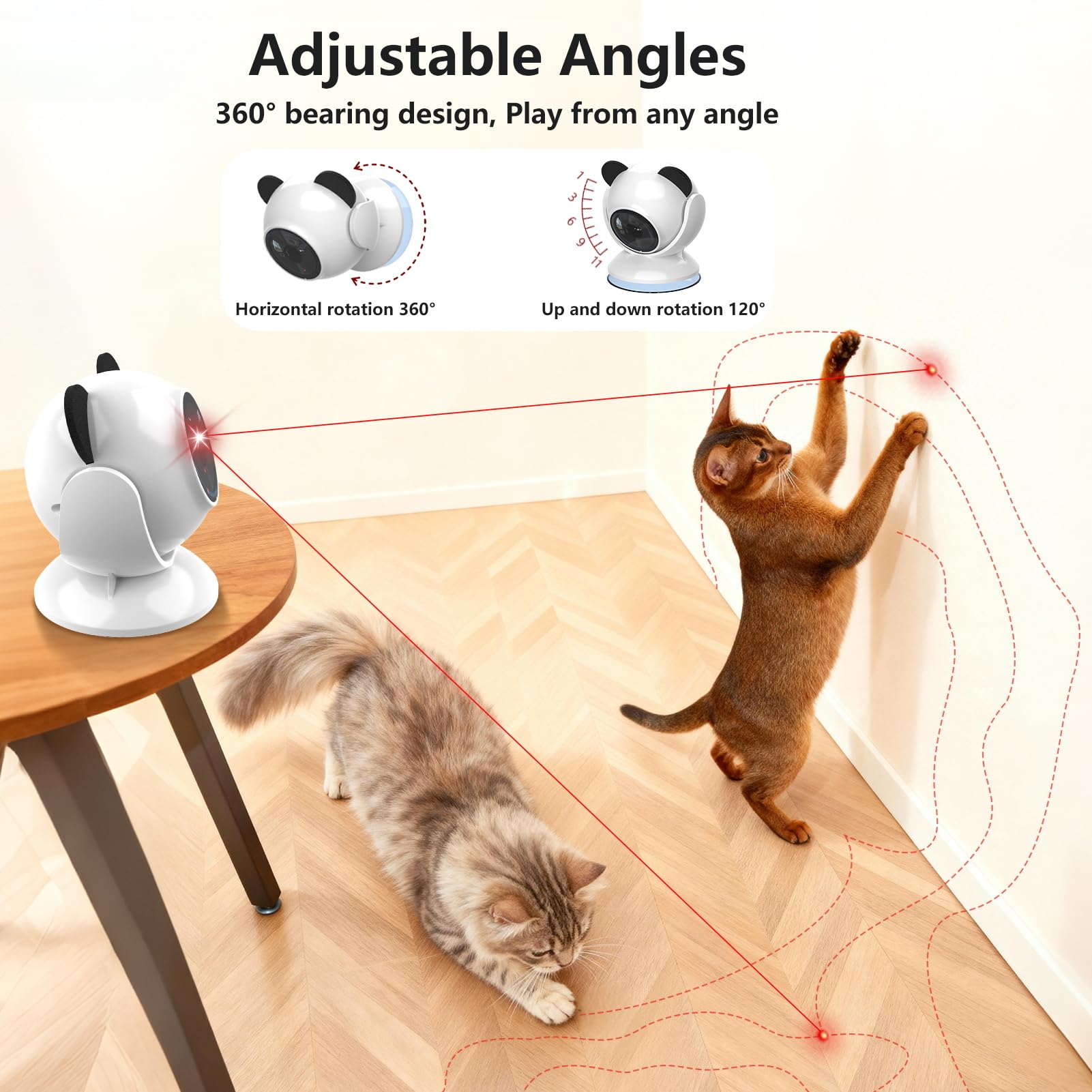 Saolife laser cat toy smart standby reduces boredom