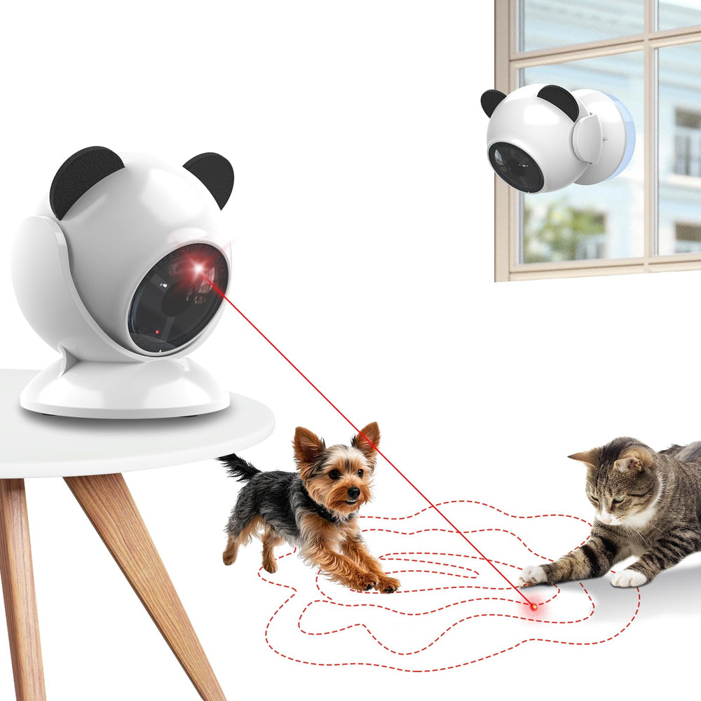 Saolife laser cat toy trajectory display for engaging indoor play