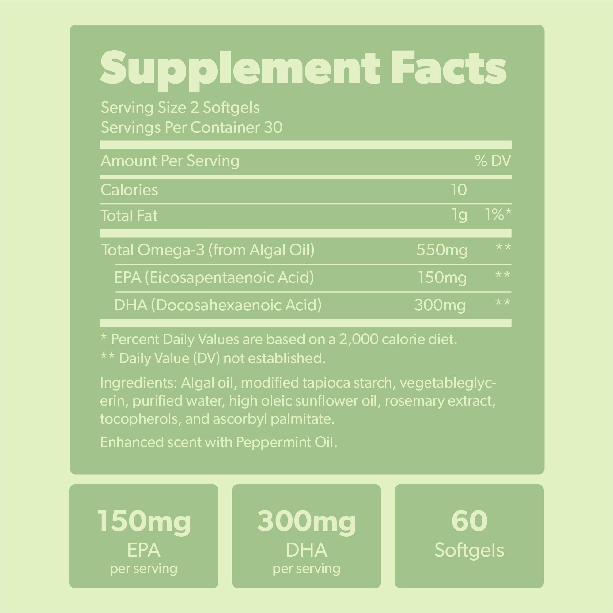 Sapling brand logo representing a trusted plant-based omega-3 source.