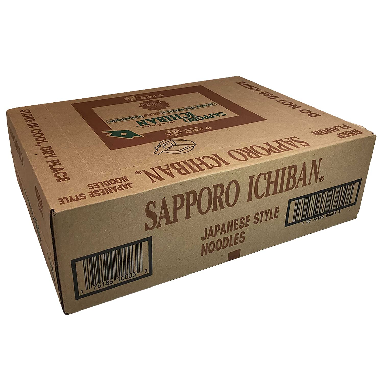 Sapporo Ichiban shrimp flavor ramen pouch with savory seafood note