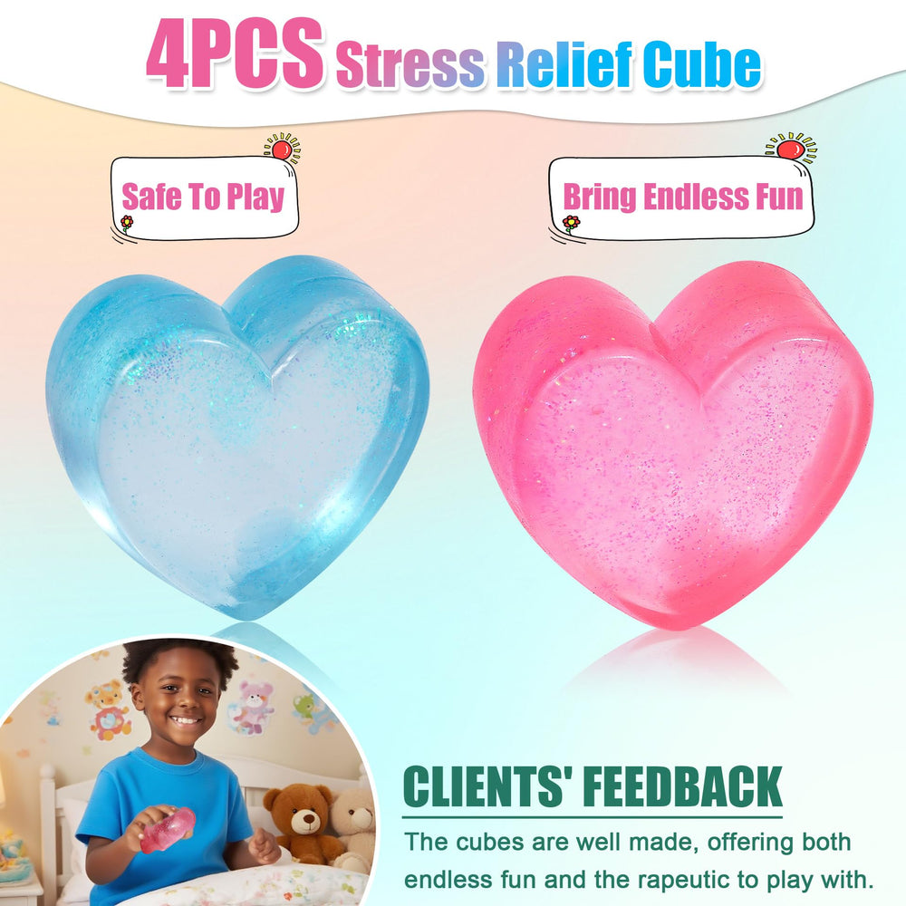 Saquuiui stress cube blue classroom use promotes focus.