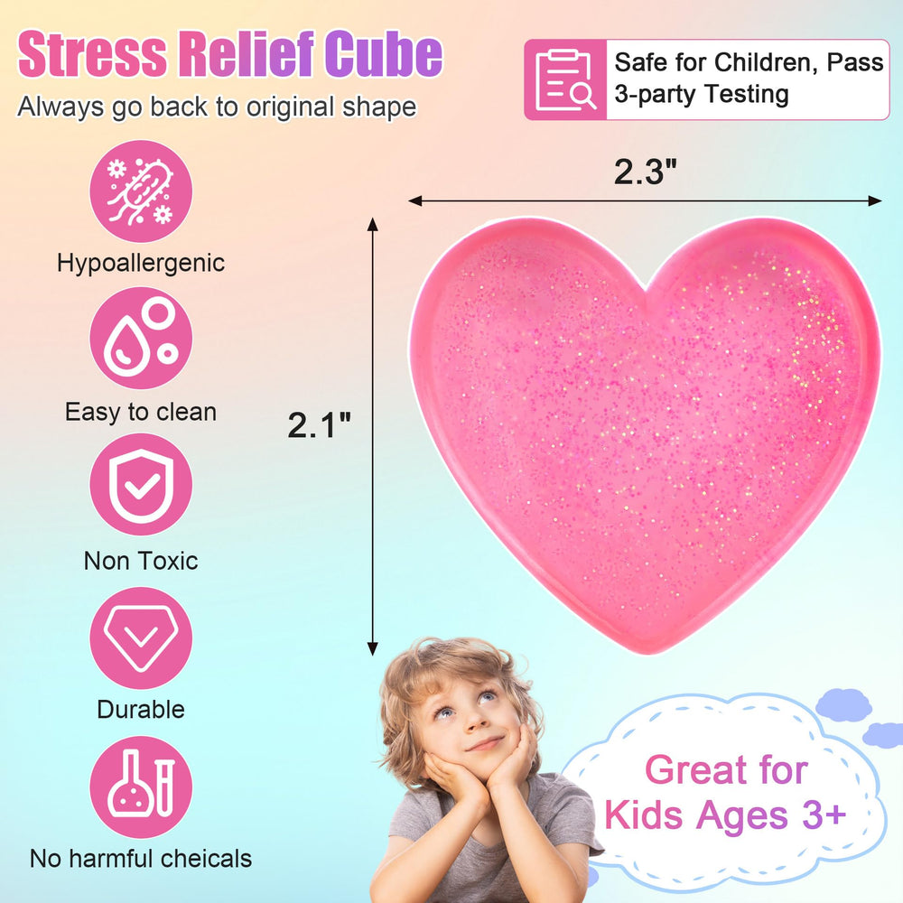 Saquuiui stress cube pink desk-side view supports calm focus.