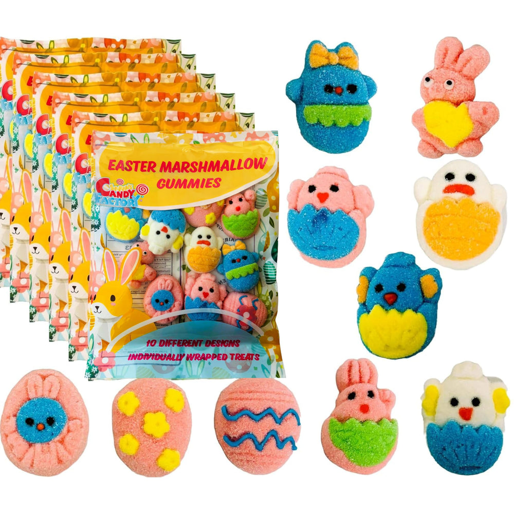 Sarah's Candy Factory Easter bunny gummies shapes for egg hunts
