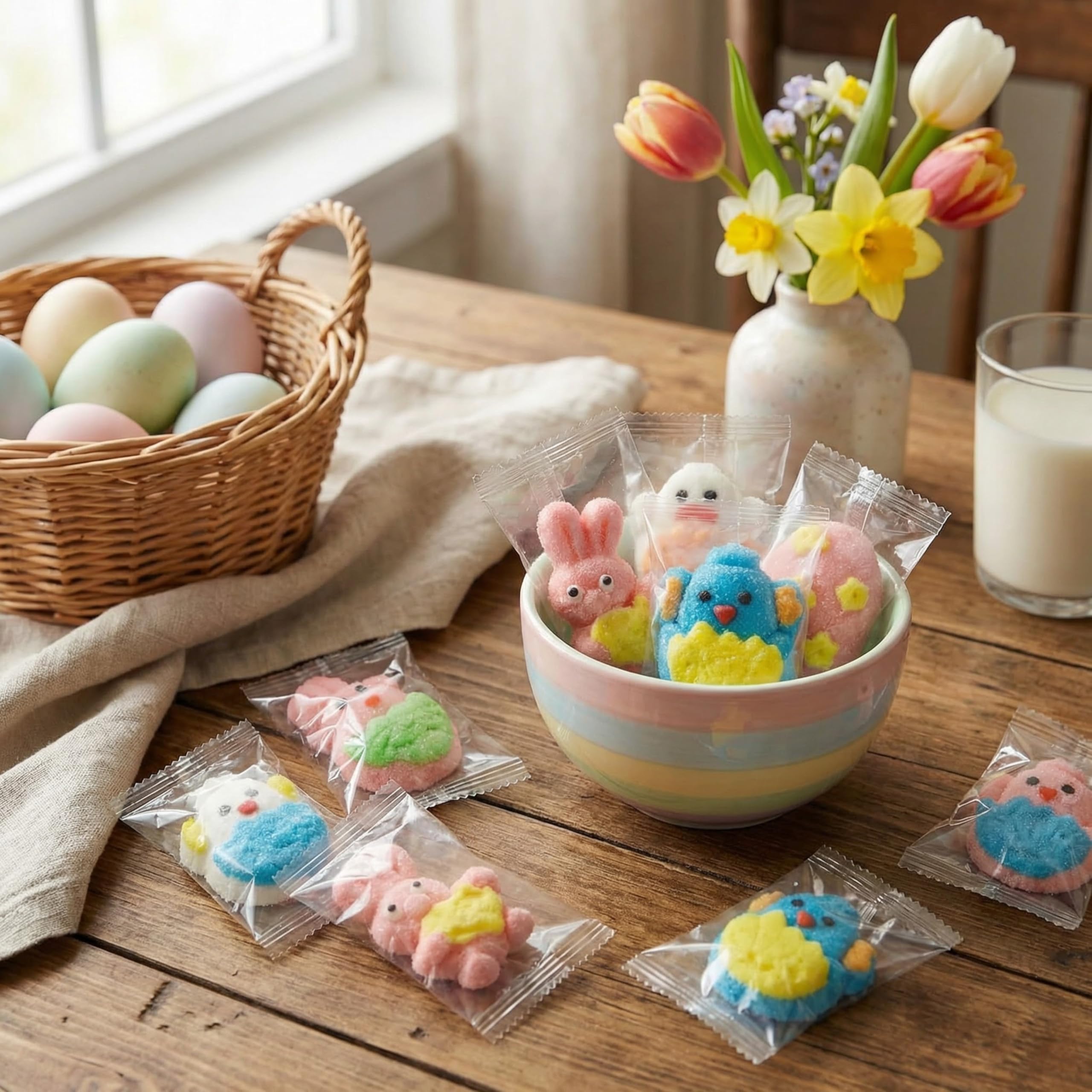 Sarah's Candy Factory packaging keeps gummies fresh and hygienic