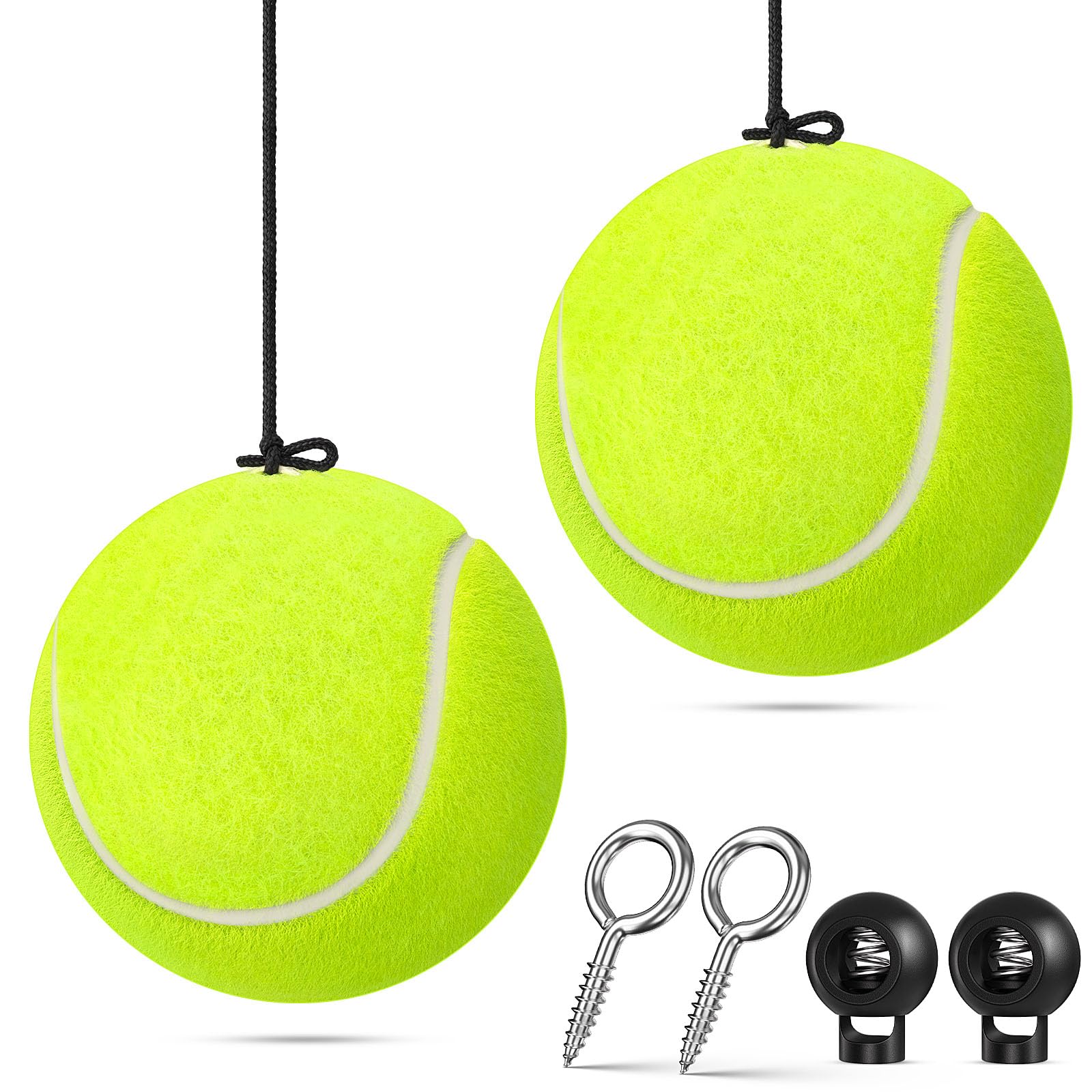SARDVISA two-pack garage tennis ball parking aid improves parking accuracy and visibility