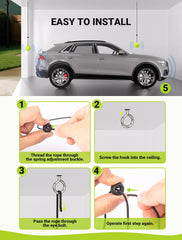 SARDVISA oversized screw hook keeps the indicator securely mounted