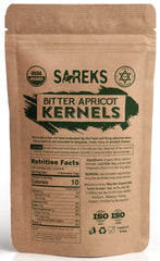SAREKS Bitter Apricot Kernels in raw form preserve natural flavor and texture