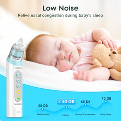 Adjustable suction on Saresten nasal aspirator for different needs.