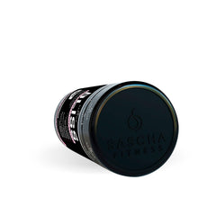 SASCHA FITNESS pills poured from bottle suggest easy, daily digestion support.