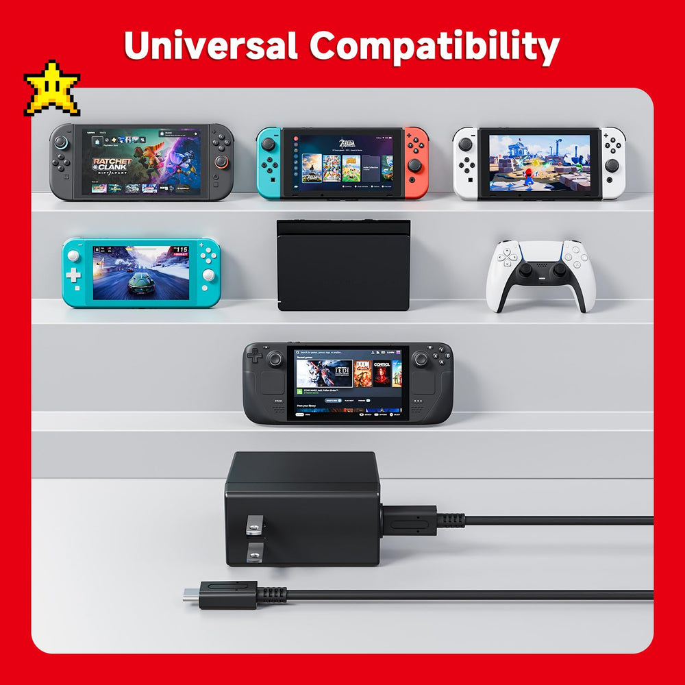 SATURNDOCK 5ft USB-C cable for flexible setup