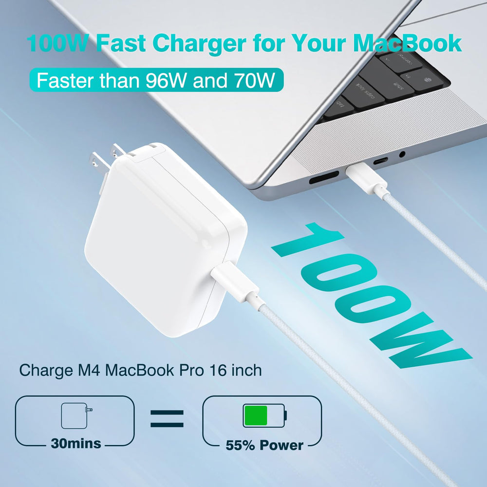SATURNDOCK ultra-compact charger keeps your workspace neat and portable.