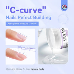 SAVILAND 100 nail forms for shaping professional extensions.