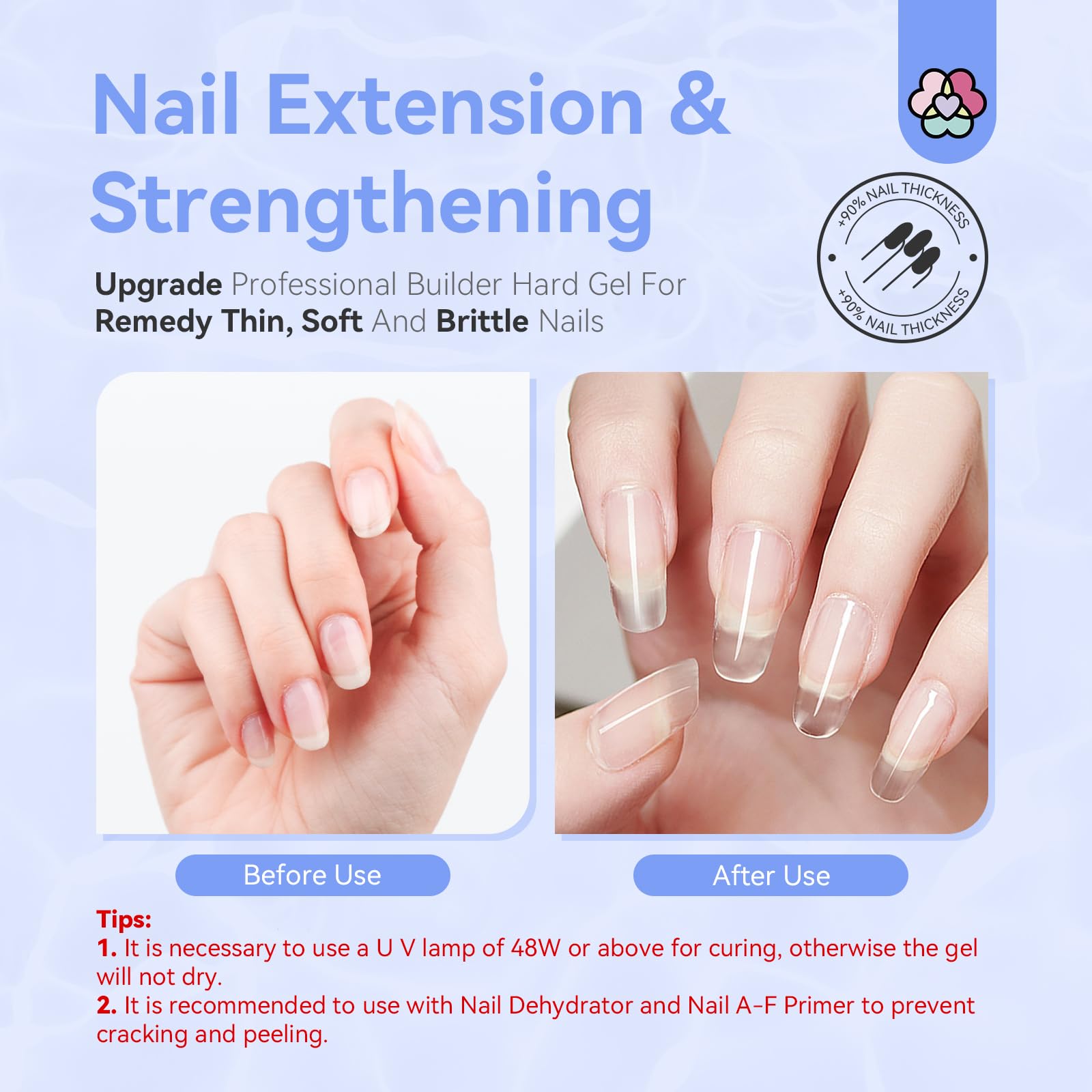 SAVILAND Builder Nail Brush for precise gel application.