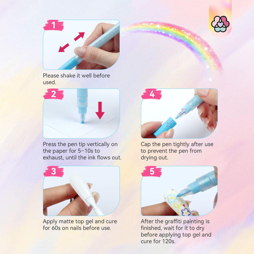 Saviland home nail art set enhances at-home salon creativity.