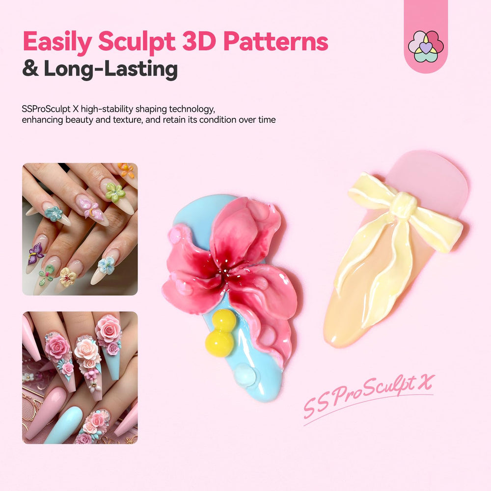 SAVILAND non-sticky sculpting gel helps smooth shaping and detailing