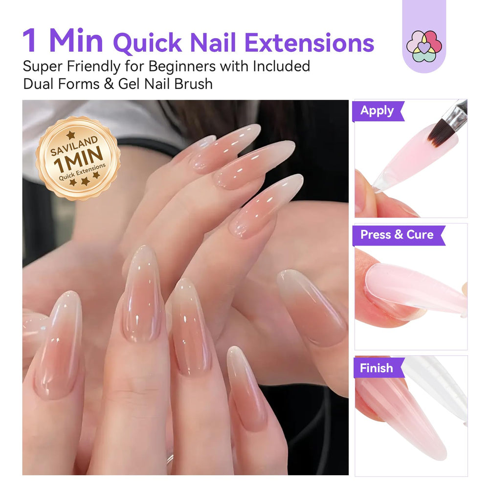 SAVILAND Slip Solution for smooth gel application and shaping