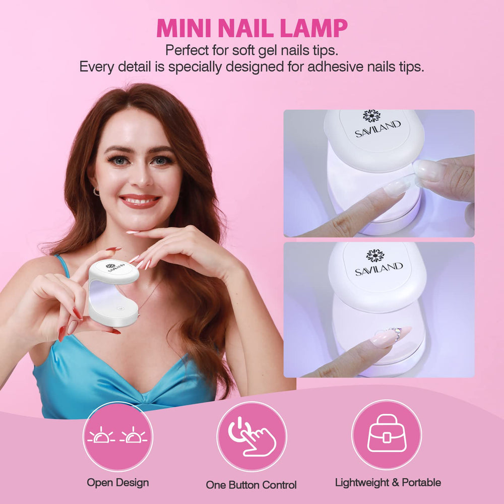 SAVILAND U-shaped nail clipper for precise trimming and cuticle prep