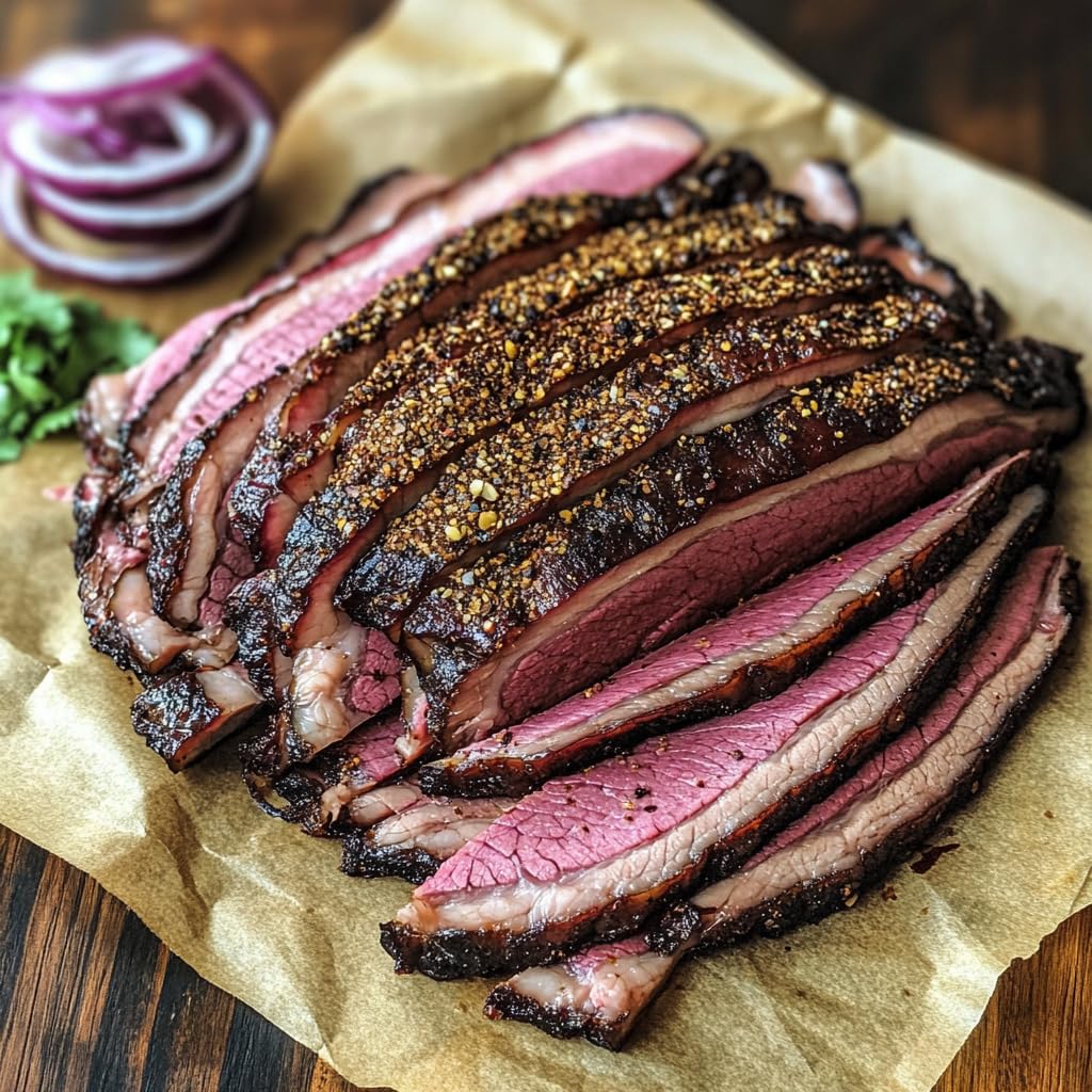 SavorSatch Pastrami Rub being poured from a shaker