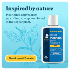Sawyer 20% Picaridin lotion fragrance-free for comfortable all-day wear.
