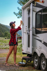 Sawyer Permethrin applied to tents and sleeping bags for extended protection