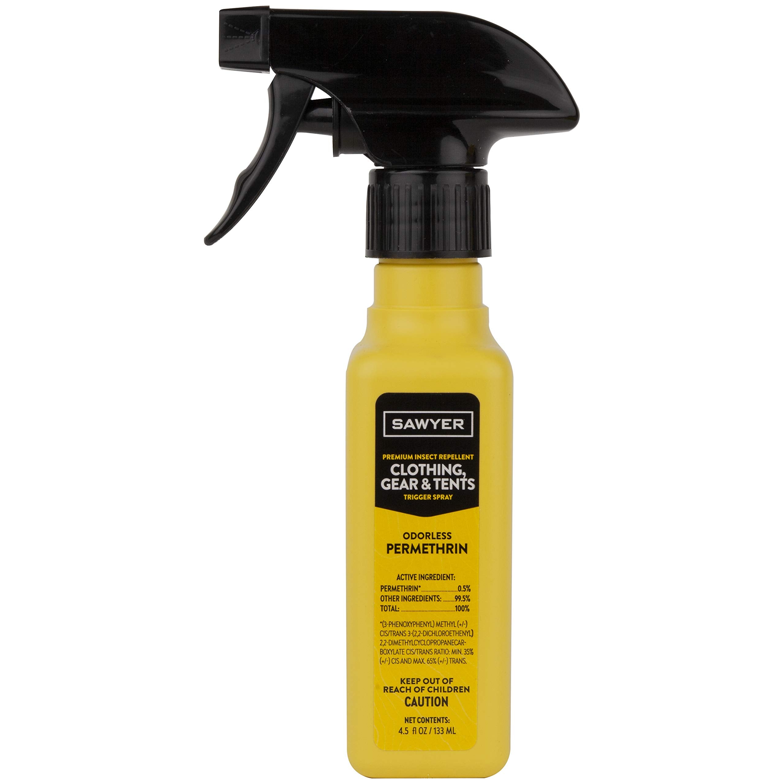 Sawyer Permethrin-treated clothing and gear for extended protection outdoors.