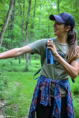 Sawyer lotion four oz bottle suitable for extended outdoor use
