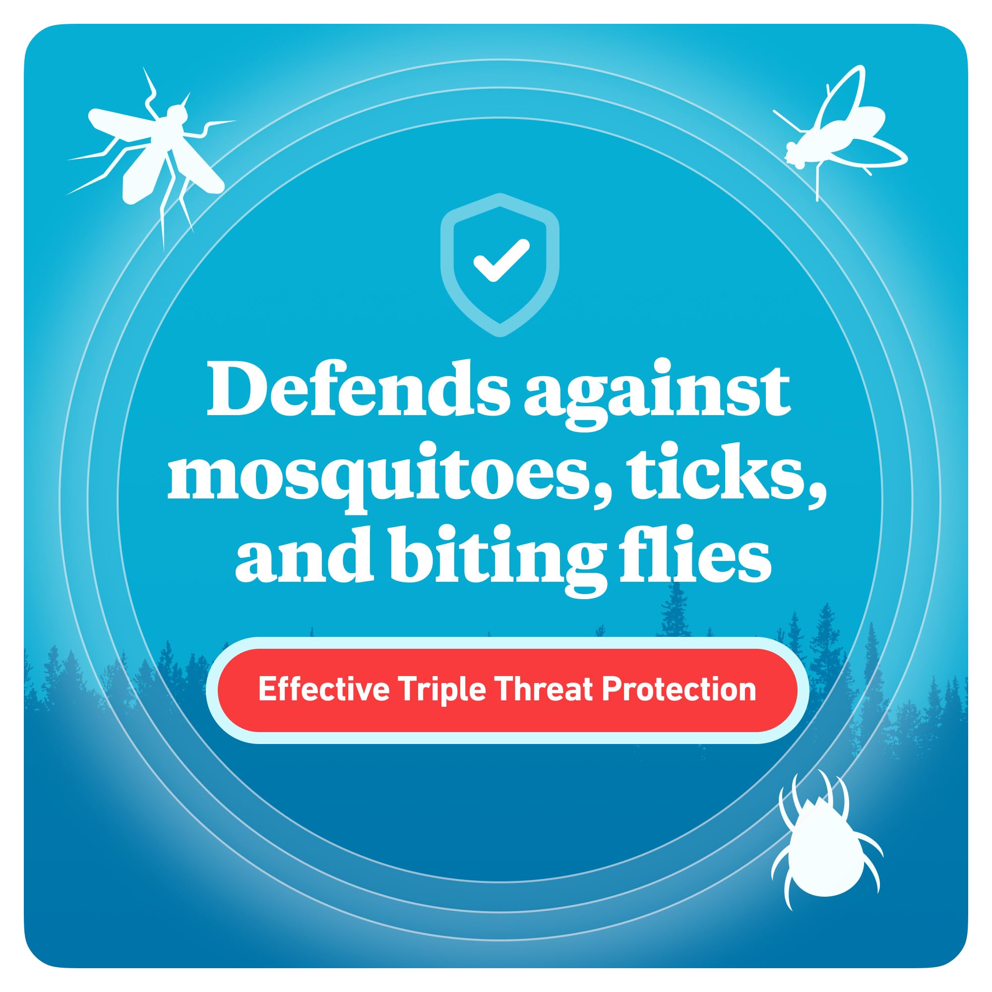 Sawyer 20% Picaridin on skin for insect protection