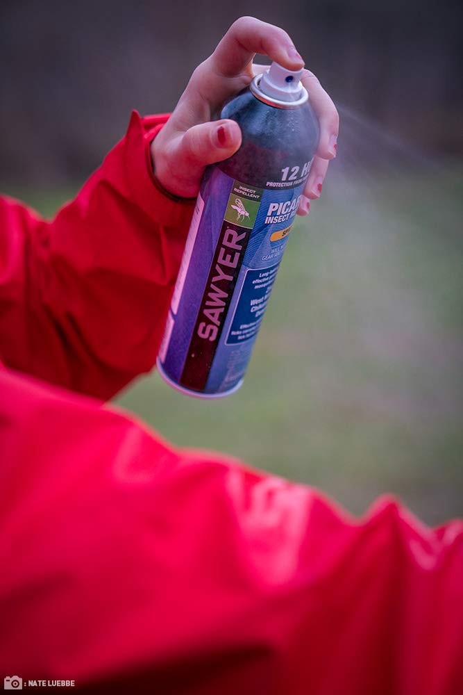 Sawyer four ounce spray bottle for family outdoor use
