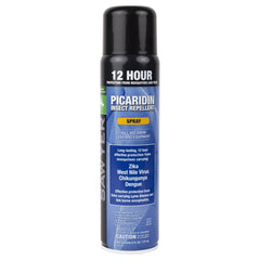 Sawyer 20 percent Picaridin spray bottle front view for outdoor protection