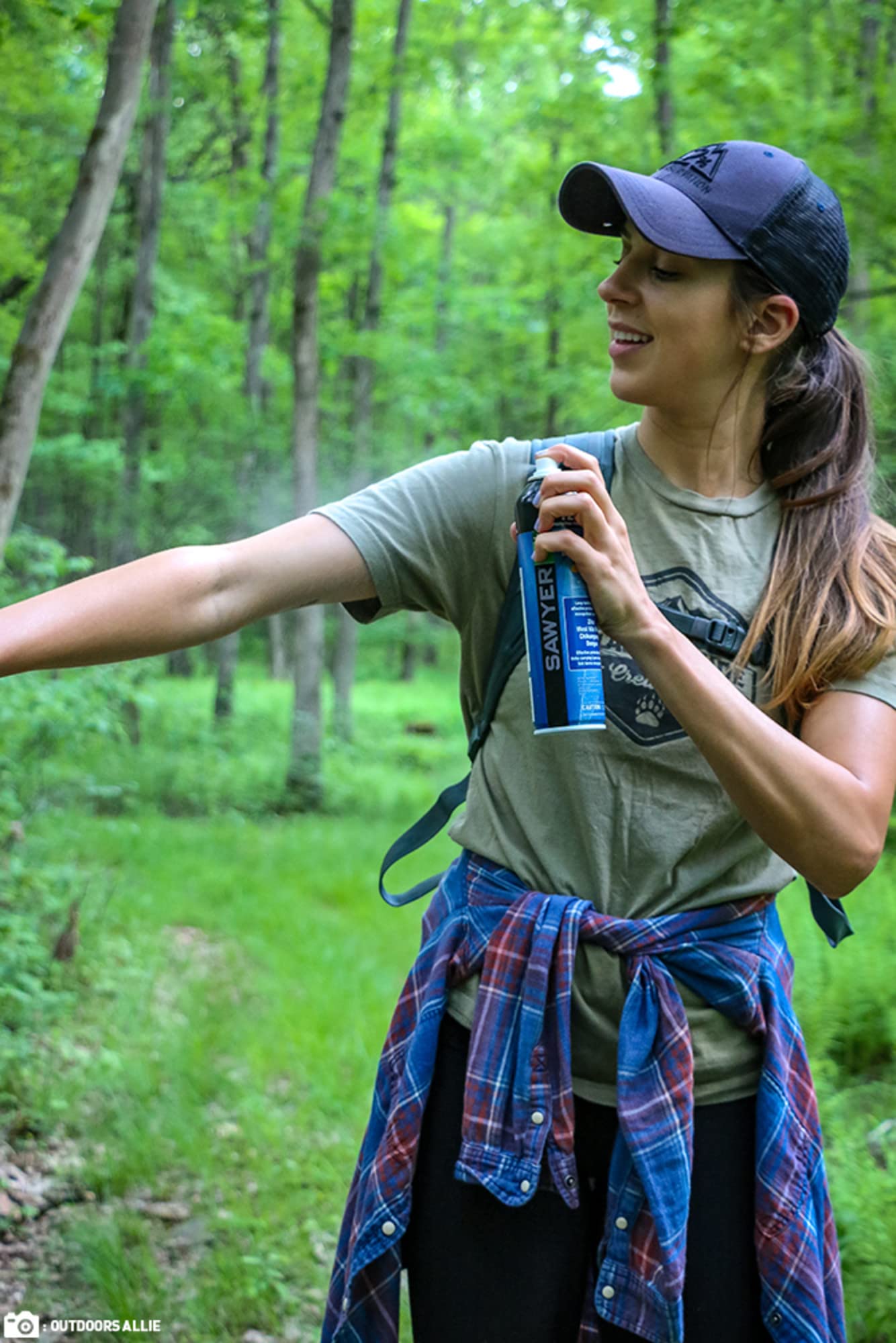 Odorless Sawyer spray provides fragrance free protection during outdoor activities