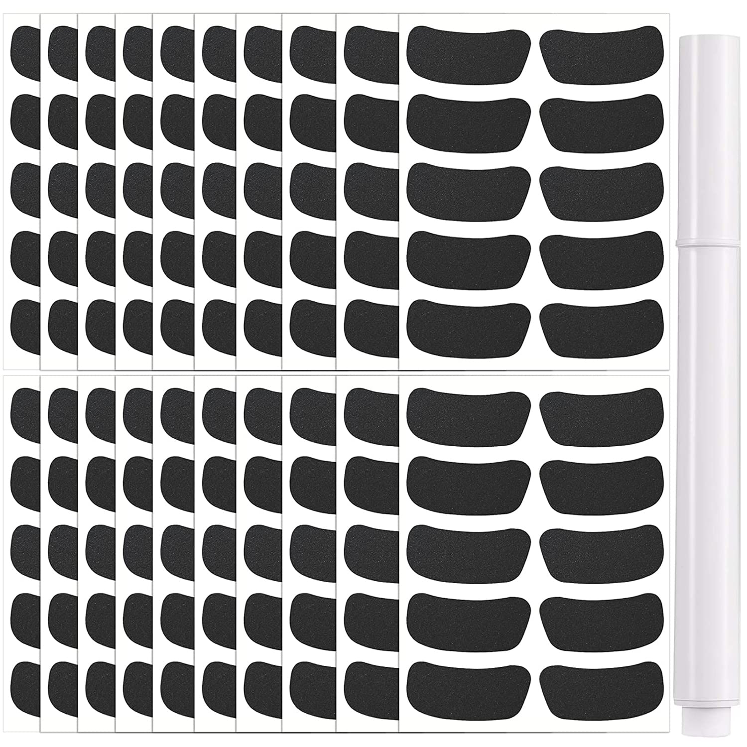 Sazoemao eye black stickers set for kids, glare reduction at games