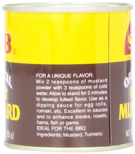S&B Oriental Hot Mustard Powder dish idea with versatile pairings across cuisines