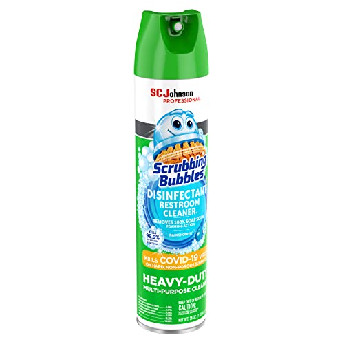 SC Johnson Professional Scrubbing Bubbles chrome fixtures shine after cleaning