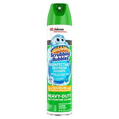 SC Johnson Professional Scrubbing Bubbles cleaner aerosol can with foaming action