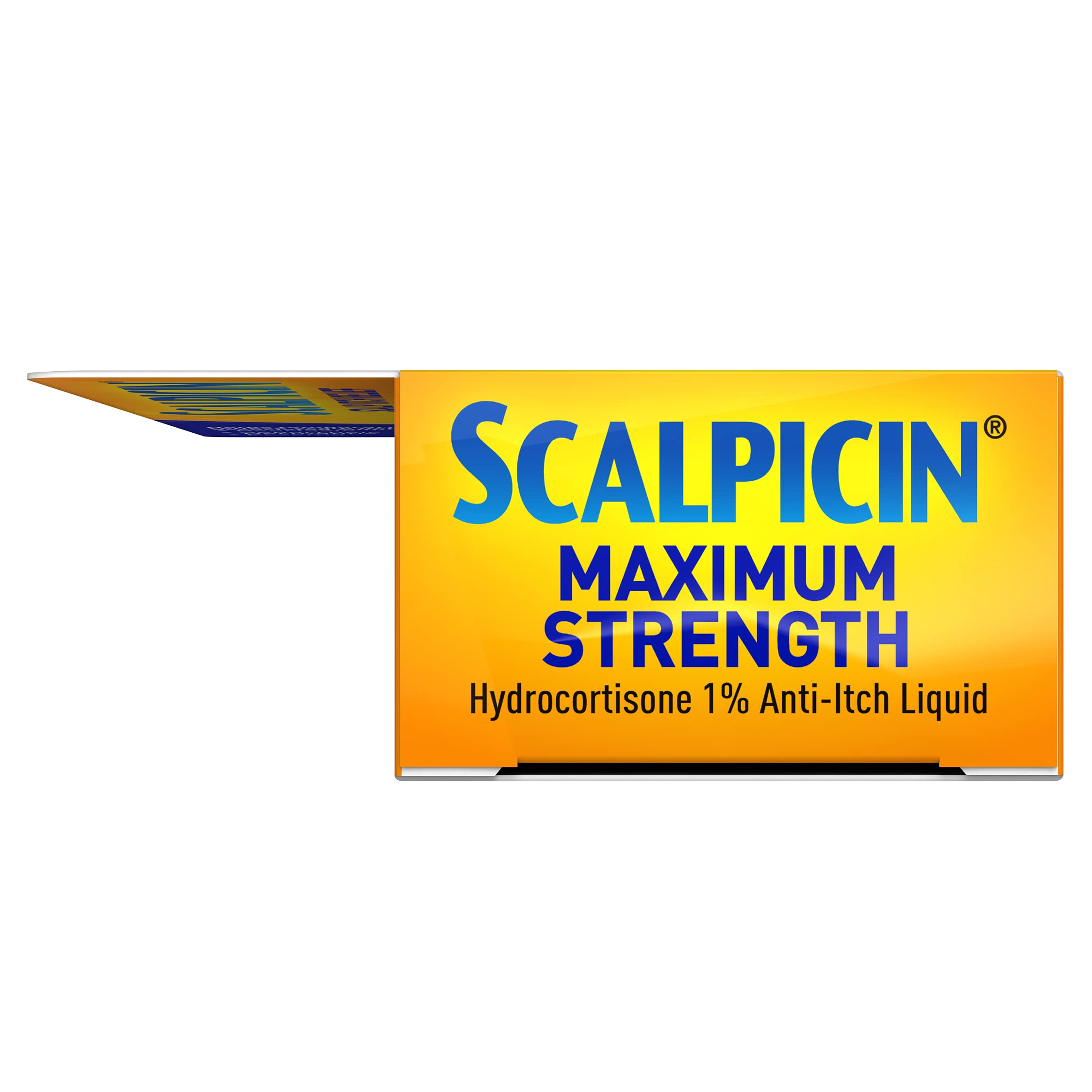 Scalpicin safety directions label indicates proper use and precautions.