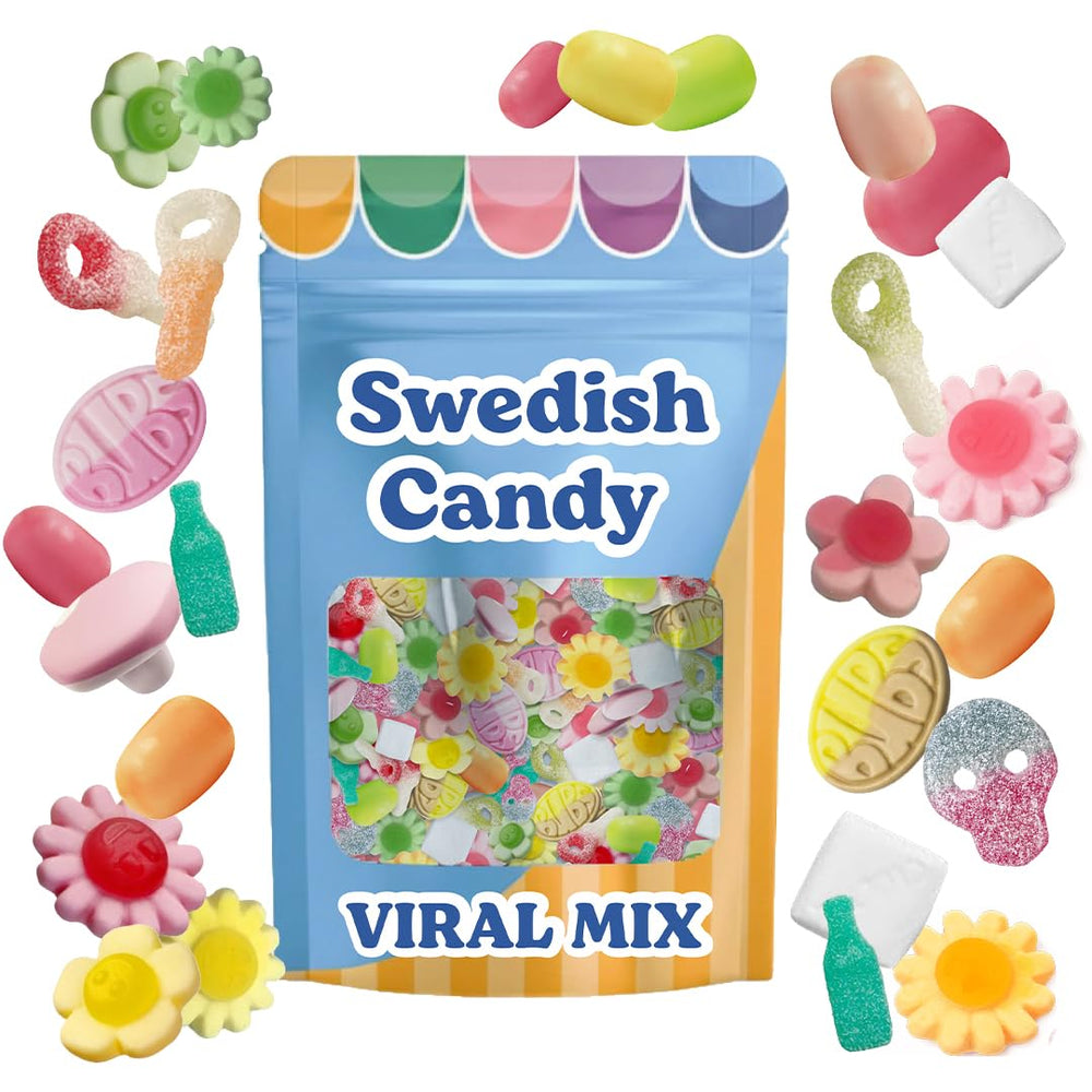 Scandylicious BUBS Mix bag front, ideal for gifting and party snacking.
