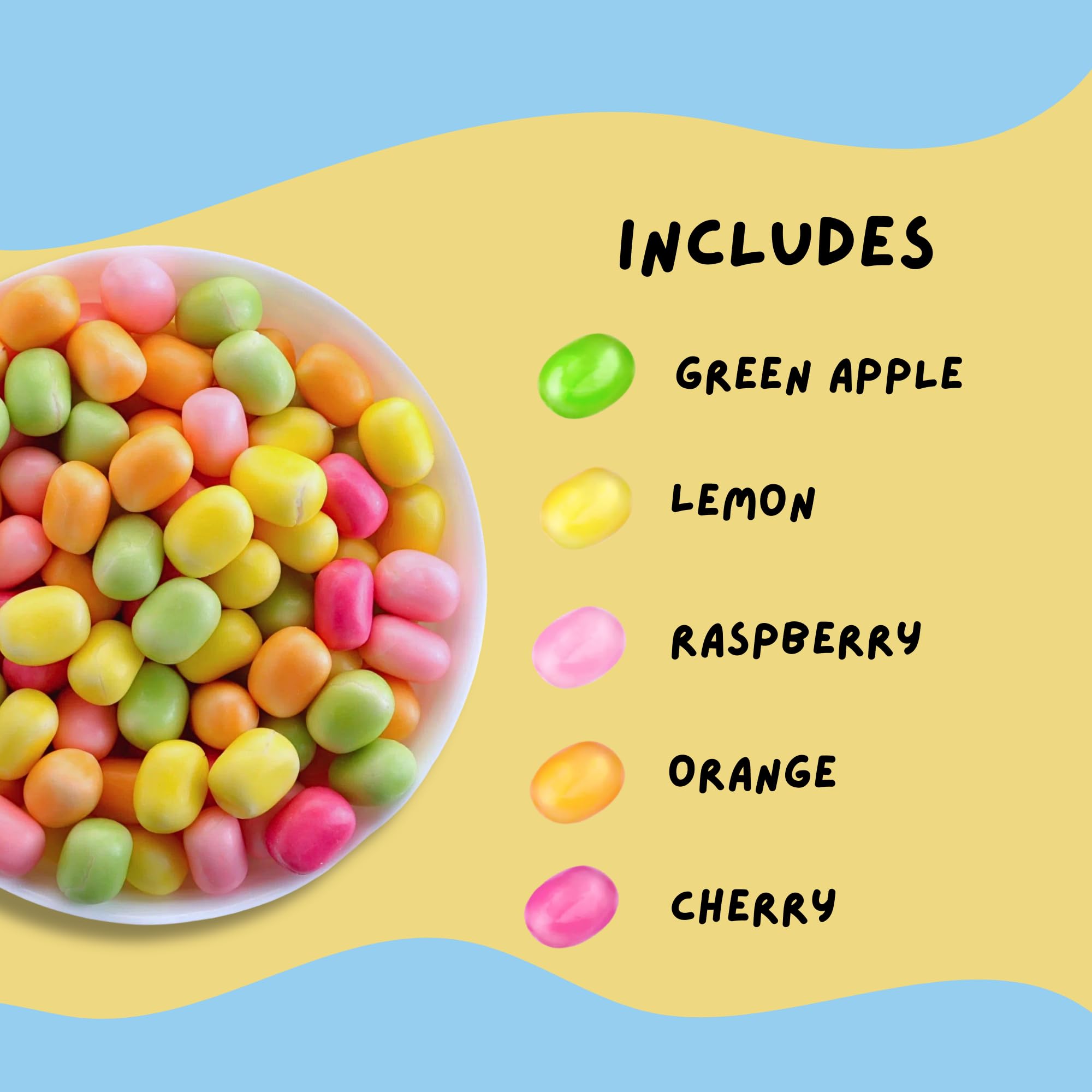 Scandylicious Kastanjer Kracher chewy center promises a satisfying fruit chew experience