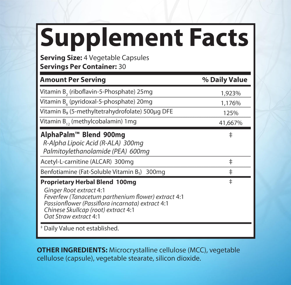 SciatiEase capsules close up for convenient daily dosing.