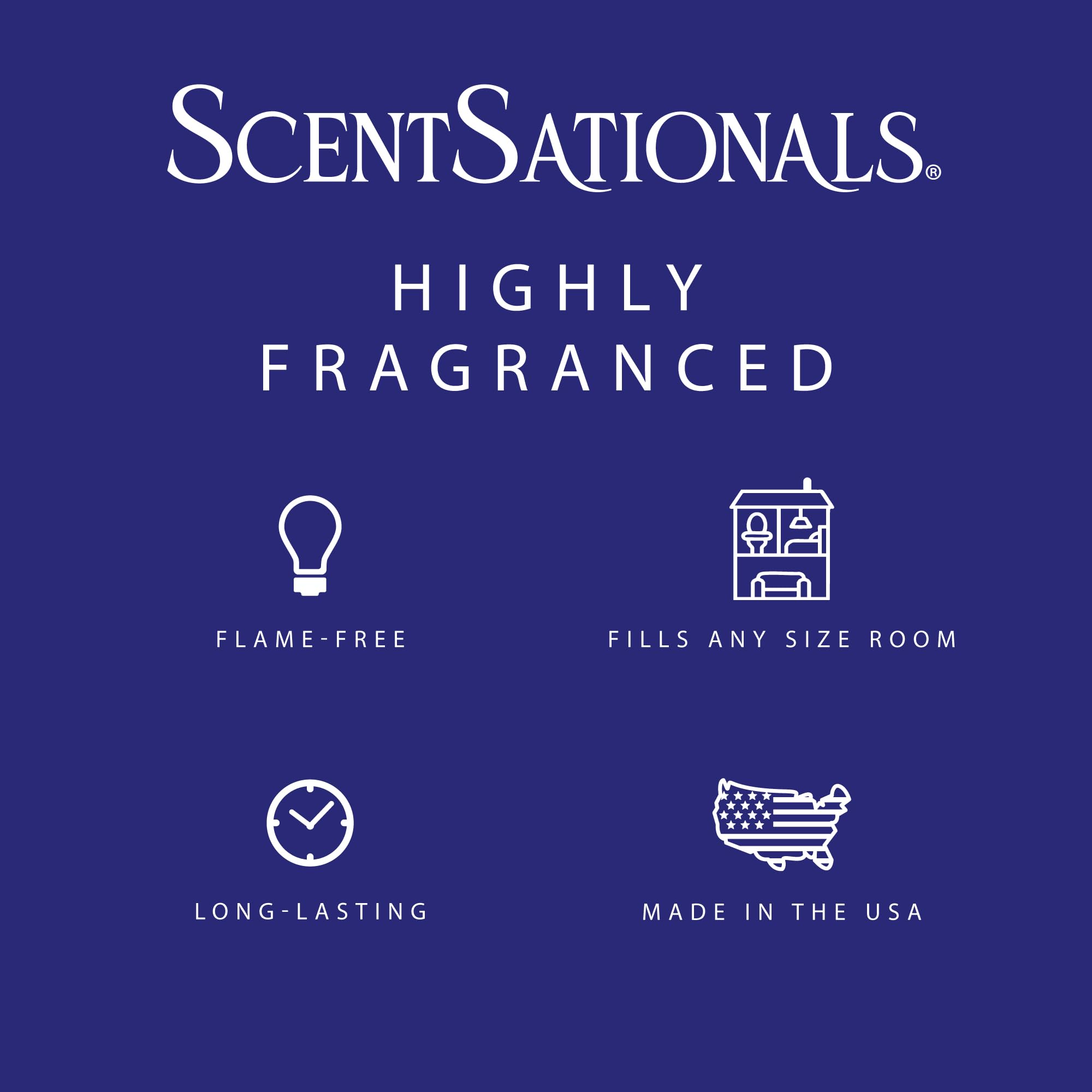 Scentsationals American-made wax melts package showing quality and trust