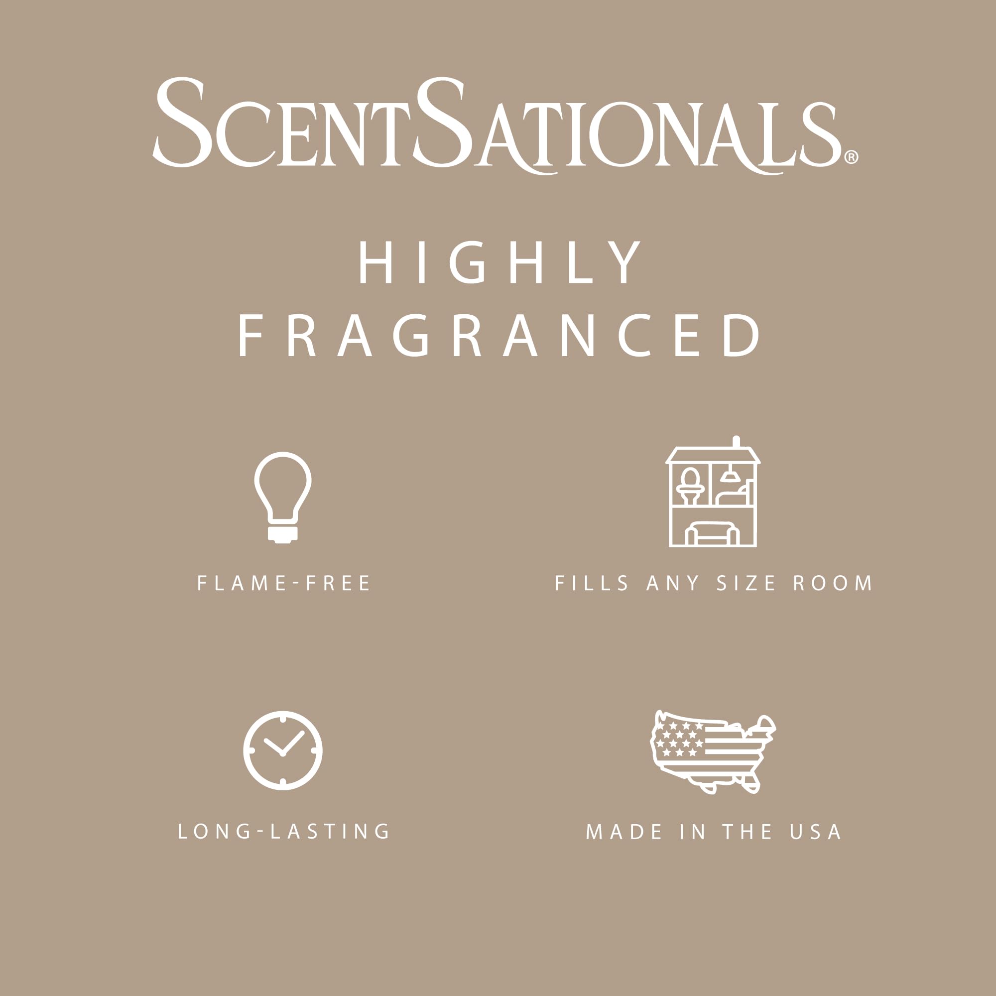 Scentsationals Cuddle Up Spicy Nutmeg Cedar wax cubes evoke comforting warmth for gatherings