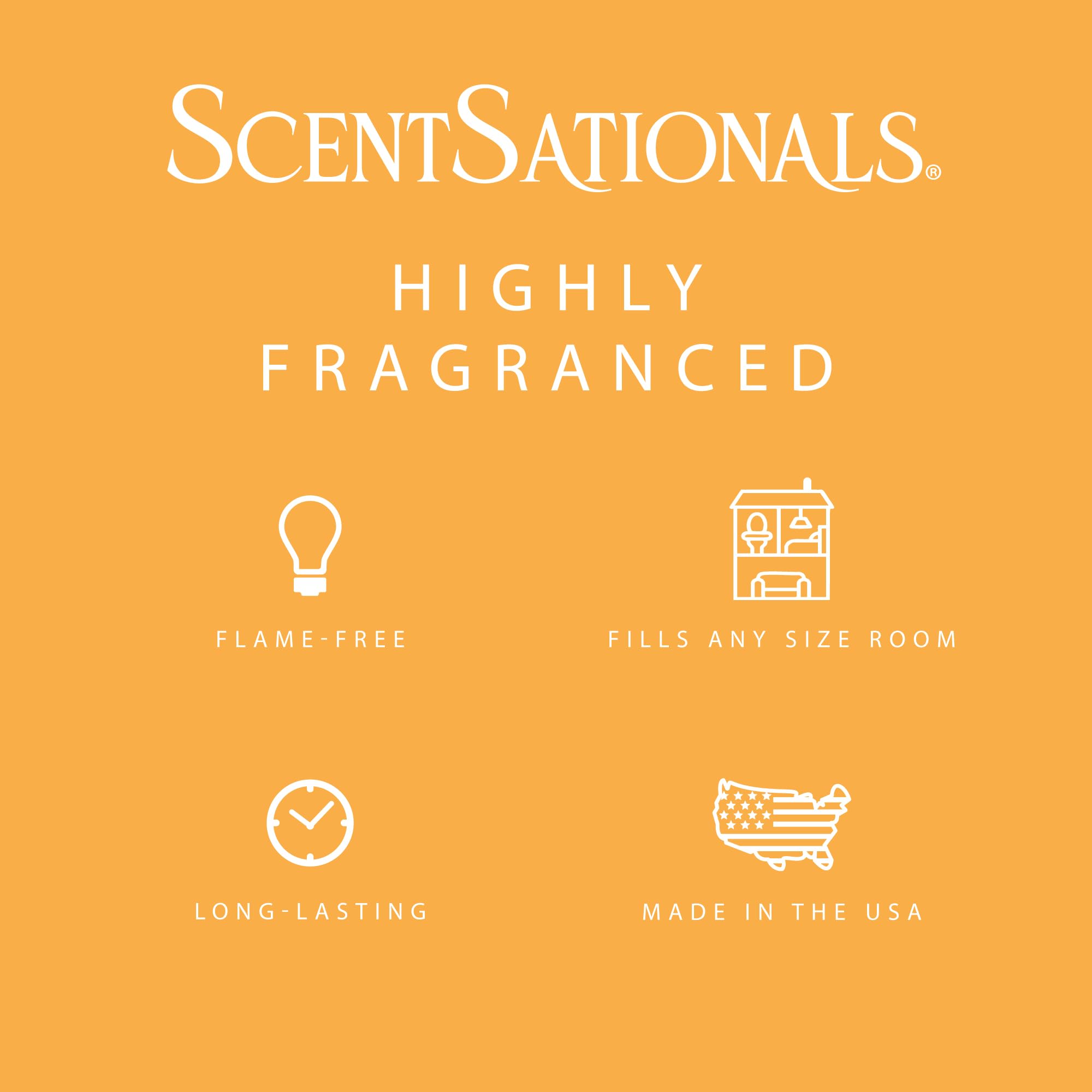 Scentsationals wax melts proudly made in the USA for premium quality.