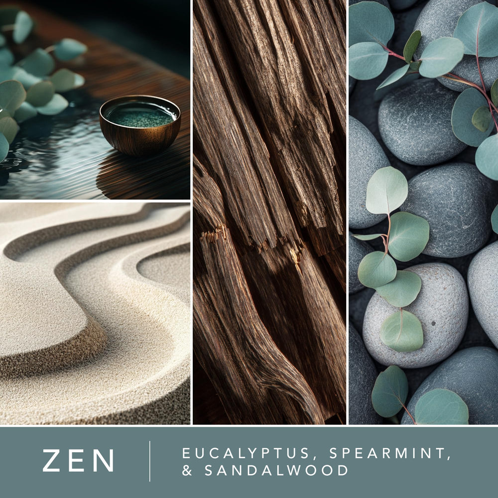 Scentsationals Zen wax cubes close-up highlighting rich scent release