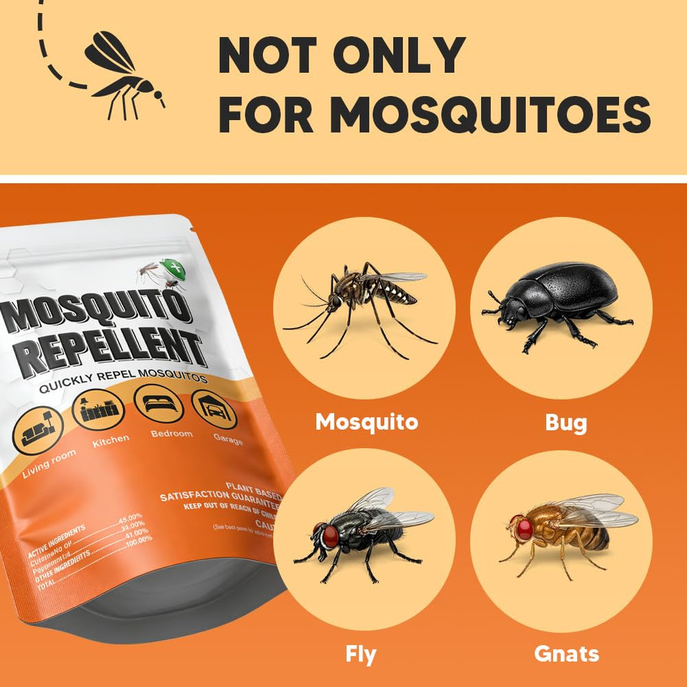 SCFKAOF mosquito repellent ball on patio for a calmer outdoor evening.
