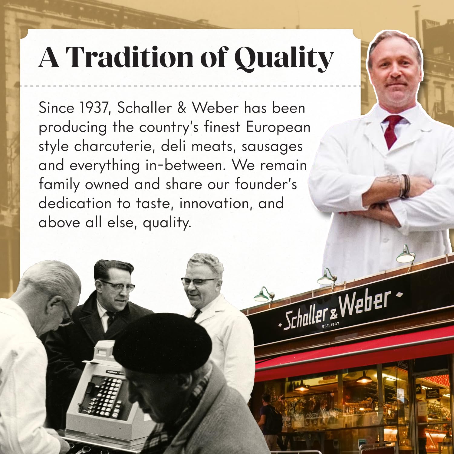 Schaller & Weber Bavarian Mustard on sandwich adds tang