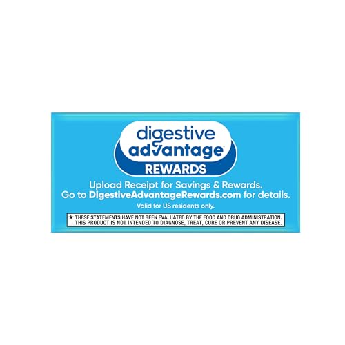 Schiff Digestive Advantage label on bottle.