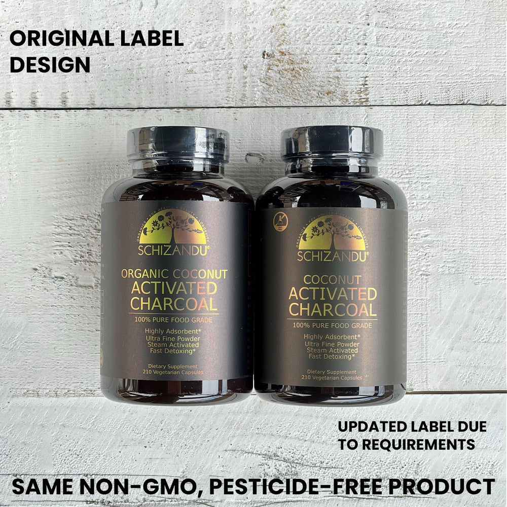 Schizandu label detail emphasizes sustainable sourcing and purity
