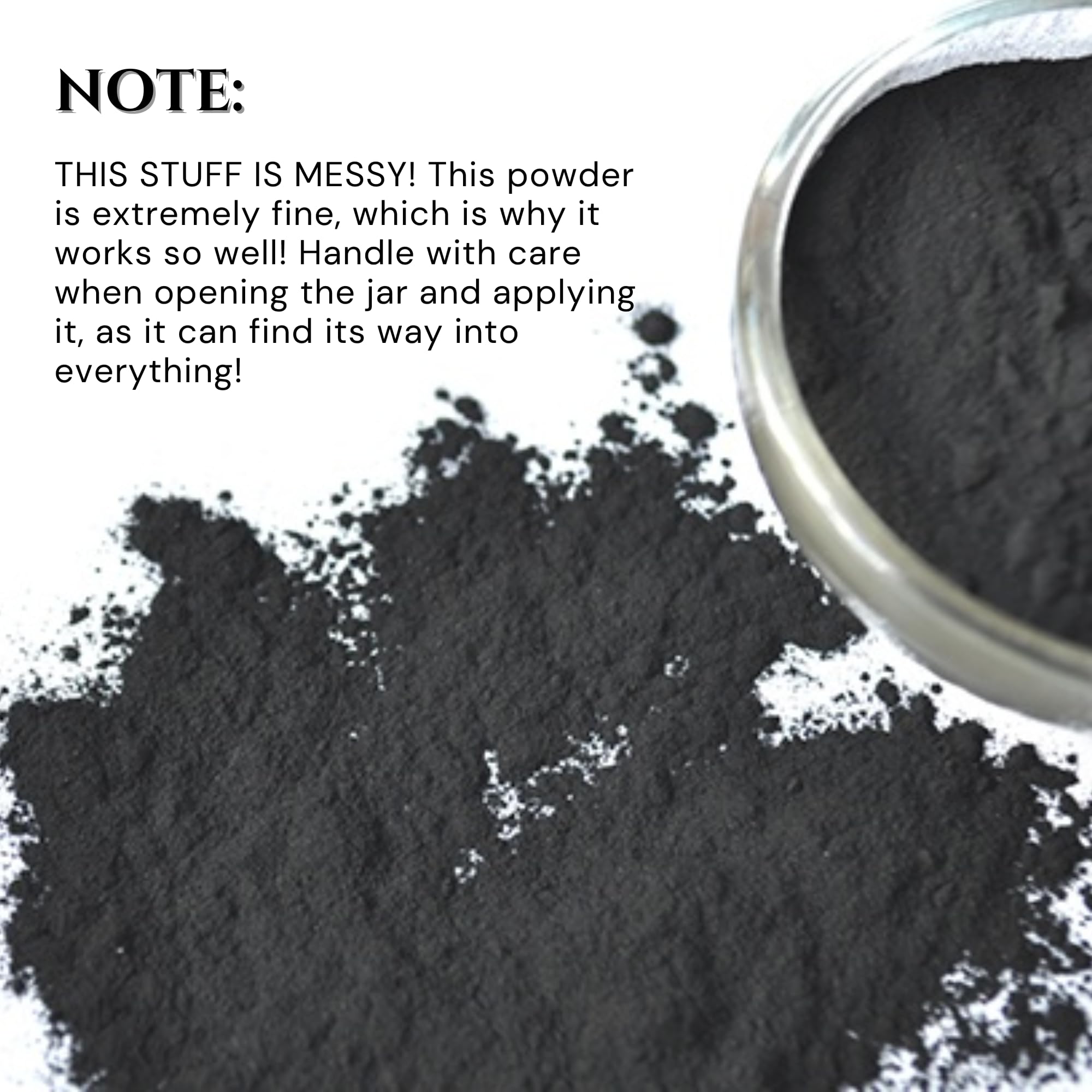Schizandu Organic Charcoal Powder serving-size image, easy daily inclusion