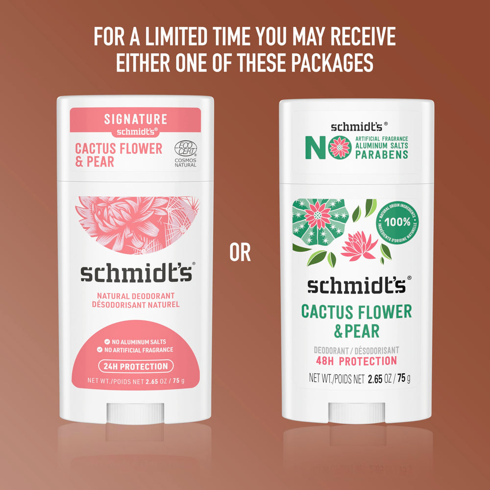 Schmidt's plant-based ingredients nourish skin while fighting odor