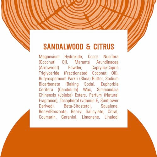 Recyclable packaging cue for Schmidt's Sandalwood & Citrus deodorant.