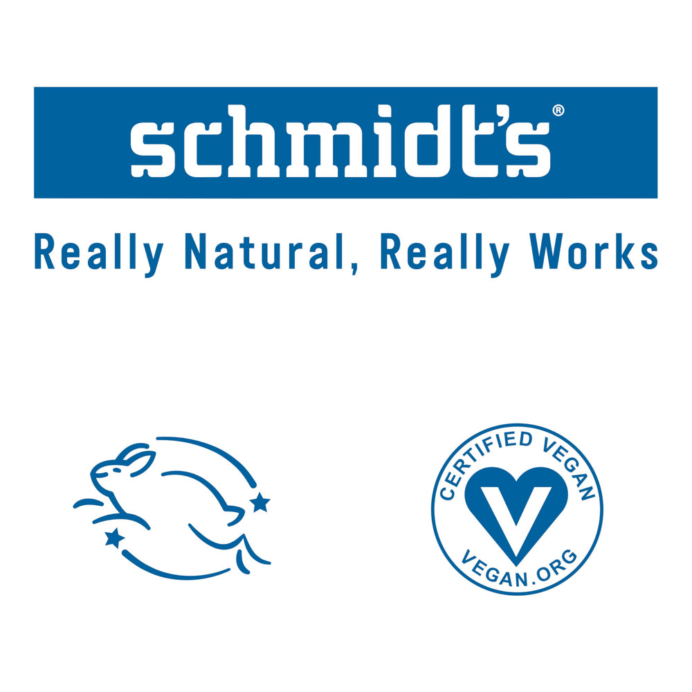 Certified vegan and cruelty-free, Schmidt's meets ethical skincare standards.